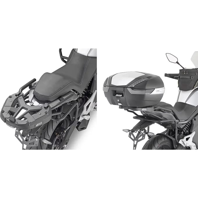 Multi-terrein motorfiets topkoffer ondersteuning Givi Cfmoto 650 MT 2021