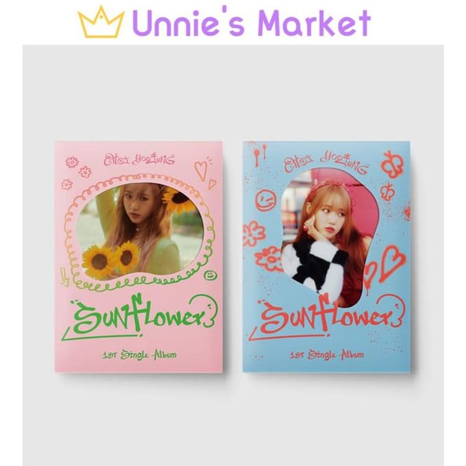 ALBUM Weki Meki CHOI YOOJUNG [FLEUR DE SOLEIL] Random,No poster brown