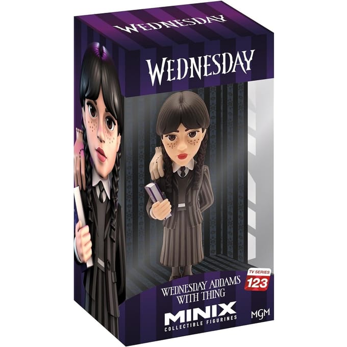 MINIX figures Wednesday - Wednesday Addams & Thing Speelpoppen
