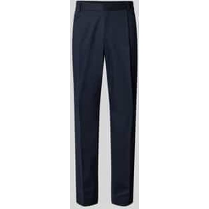 straight leg pantalon van katoenmix model 'GENRICH'