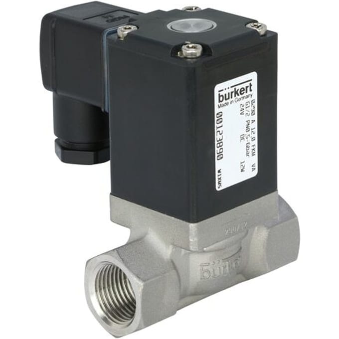 Magneetventiel 32 Mm Flens Nc Messing NBR 0-12Bar/174Psi 240VAC Vacuüm Anti-Waterslag 0290 356932