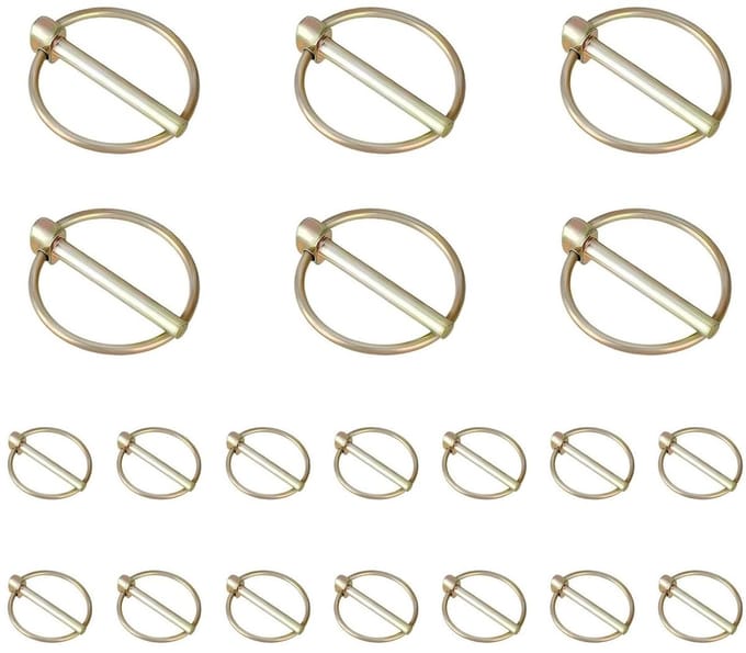Solidchoice - 20 Stuks Vouwsplints voor Veilig Bevestigen van Onderdelen