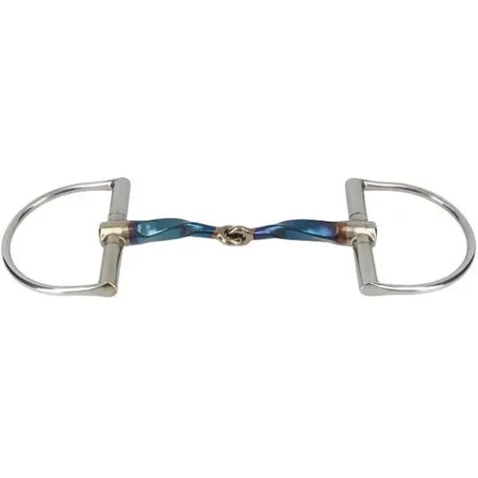 Verdun paardenbit Trust Sweet Iron Dee Slow Twist Jointed 16