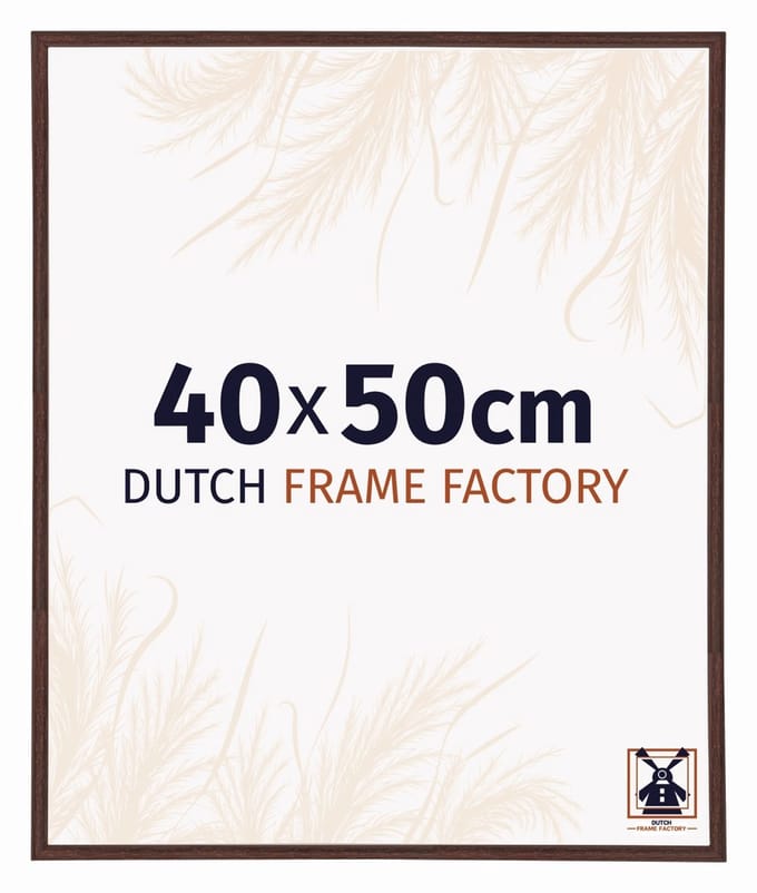 Fotolijst 40x50 cm - Kunststof - Bruin - Angers