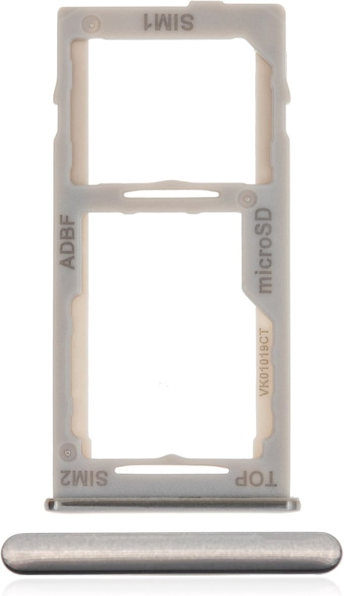 For Samsung Galaxy A42 5G (A426) Dual Sim Card Tray (Prism Dot White)