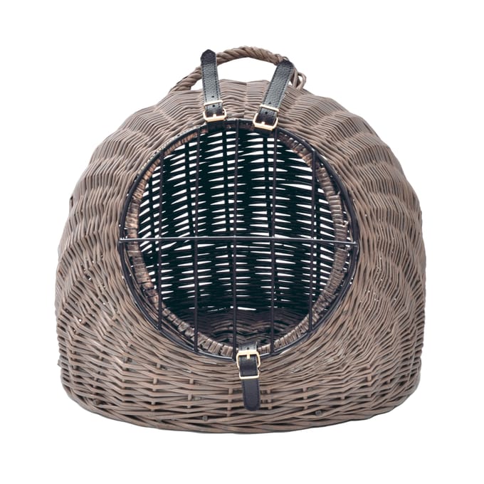 Aumüller Korbhöhle, vintage grau 58x37x45cm Katzentransport