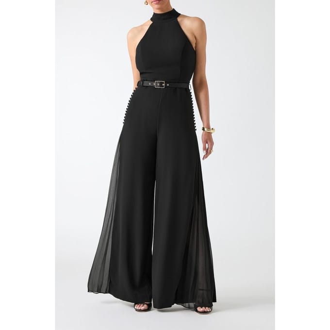 GUESS Saffie Jumpsuit Jet Black A996 Taglia: 38 | Tute Outlet | Donna | Nero