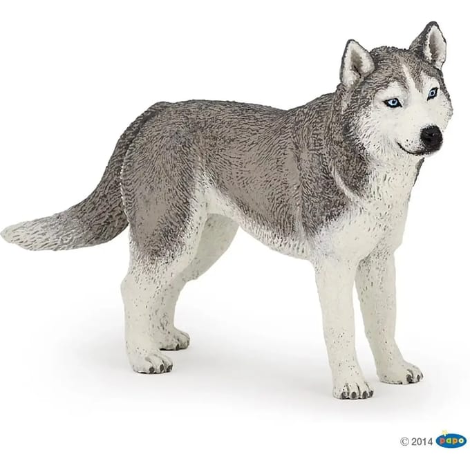 Speelfiguur - Huisdier - Hond - Siberische husky