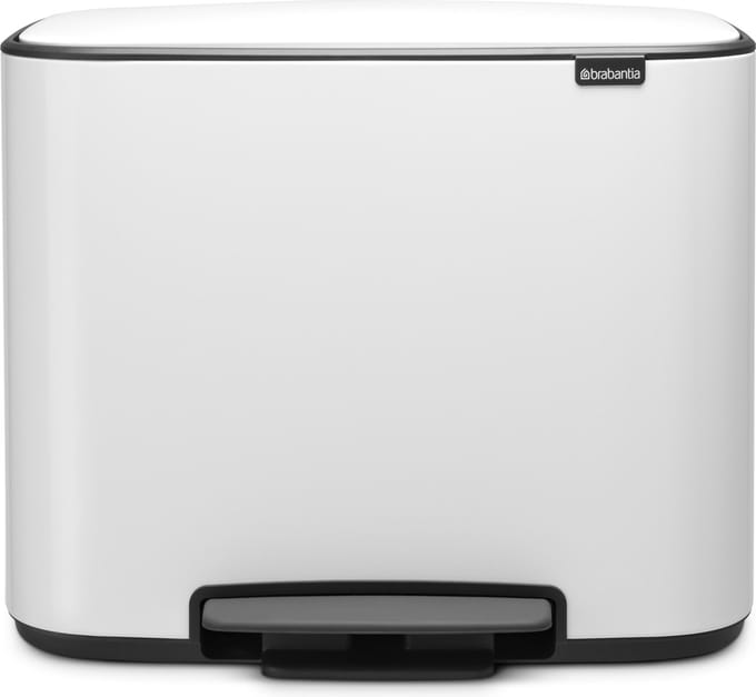 Brabantia Bo Prullenbak - 36 liter - 1 vak - White