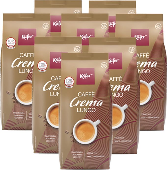KÃ¤fer CaffÃ¨ Crema Lungo Bonen â€“ 8 KG