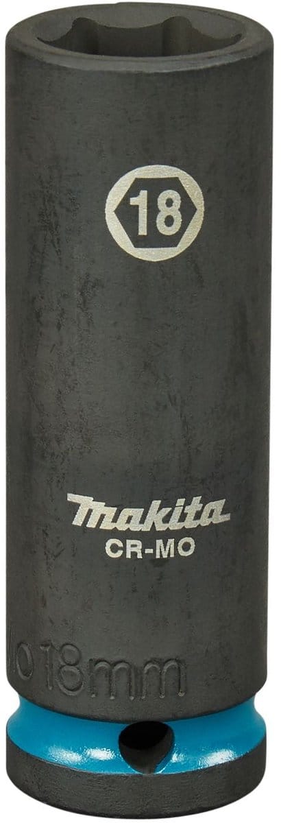 Makita E-16483 Impact Black Krachtdop 1/2 | 18 x 82 mm