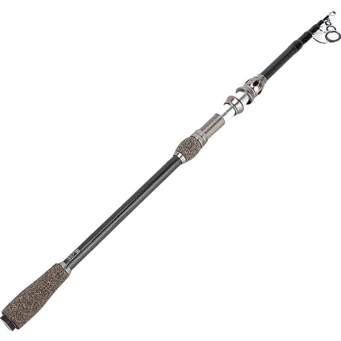 Zeevissen Hengel Kort Segment Koolstofvezel Uitschuifbare Hengel Aas Accessoires 1.8m gray
