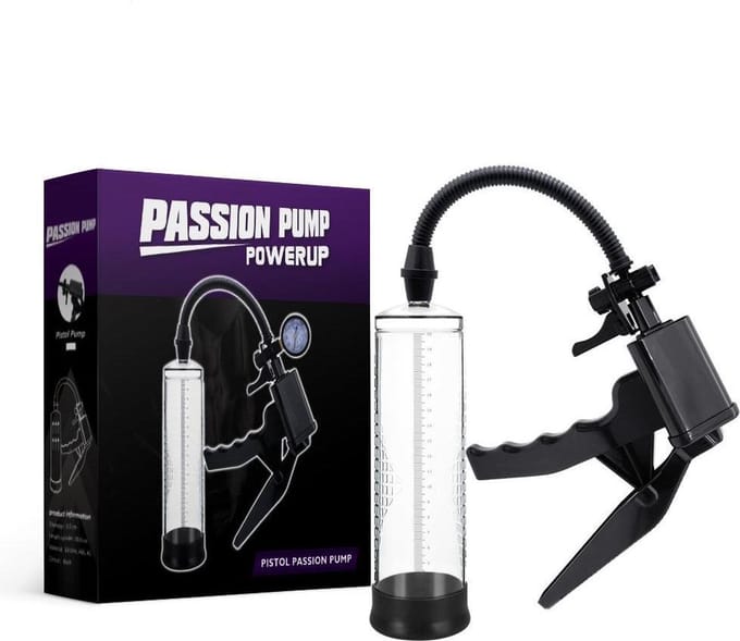 Penispump - Powerpomp PRO 02 - Transparant