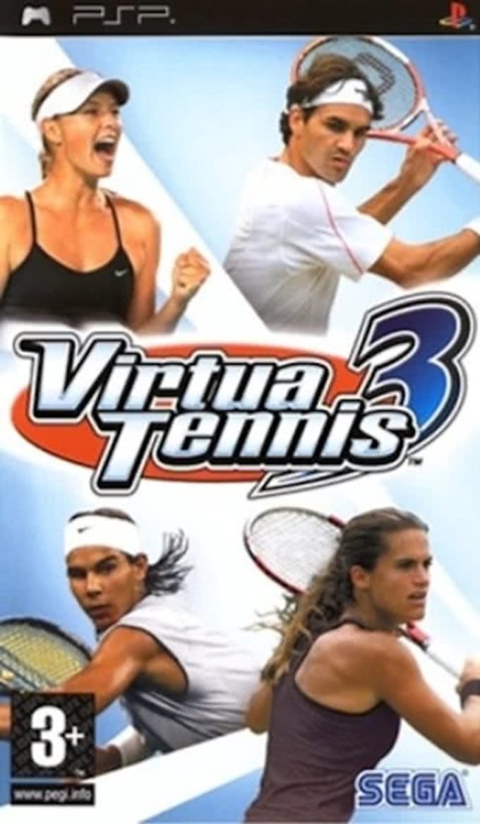 Virtua Tennis 3 (psp tweedehands game)