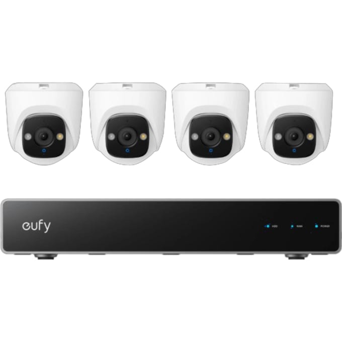 eufy NVR Security System E41 E8P10321 IP-Netwerk-videorecorderset Kabelgebonden, LAN 3840 x 2160 Pixel