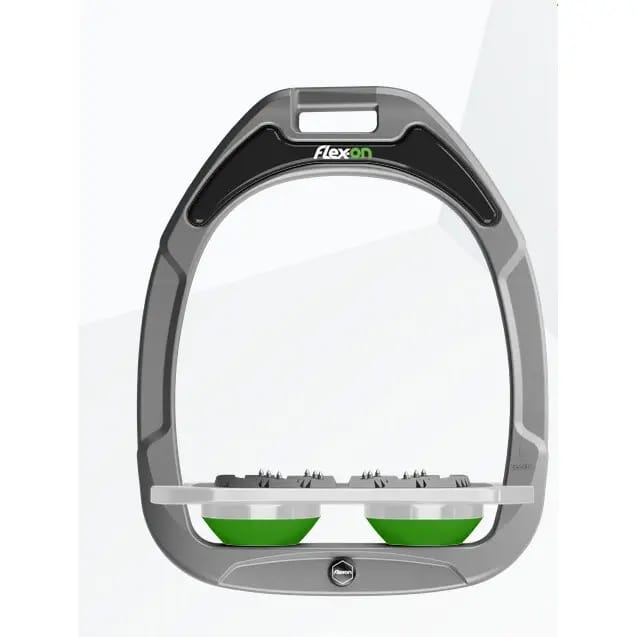Platte Ultra Grip Aluminium/Grijs/Groen Flex-On Green Composite