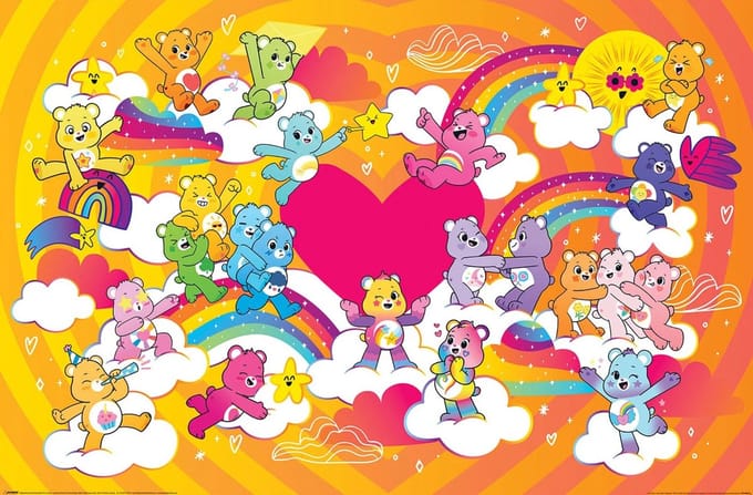 Poster Care Bears - Group Landscape 91,5x61cm
