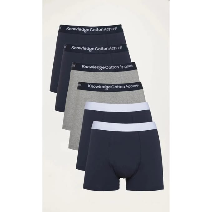 Boxershorts KnowledgeCotton Apparel Anker (x6)