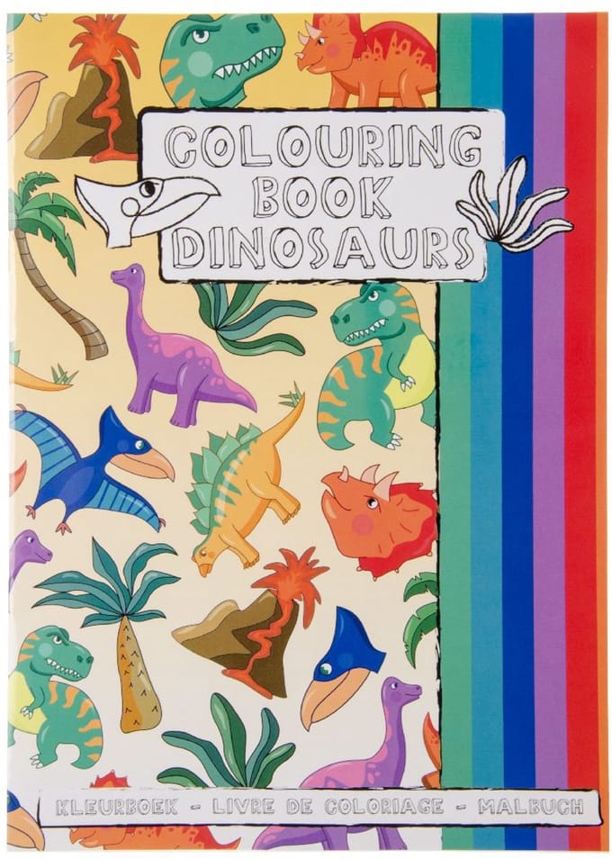 LG-Imports Coloring Book with Sticker Sheet Dinosaur