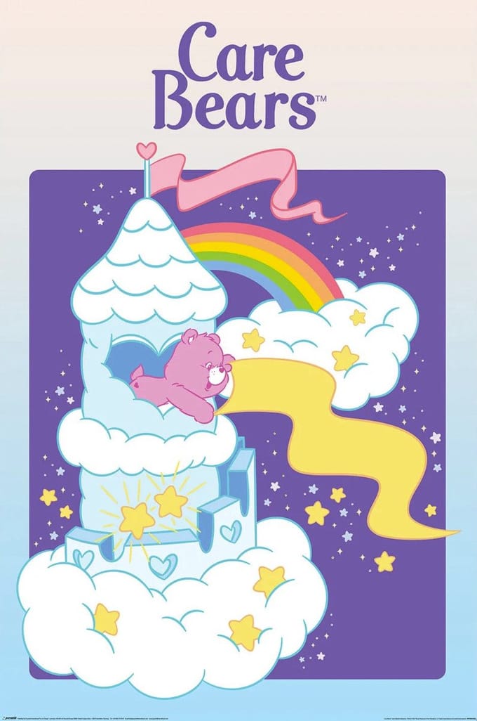 Poster Care Bears - Care-A-Lot Castle 61x91,5cm