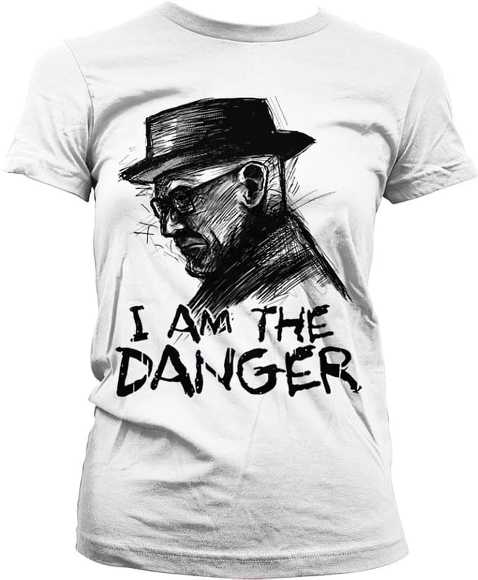 Breaking Bad Dames Tshirt -M- I Am The Danger Wit