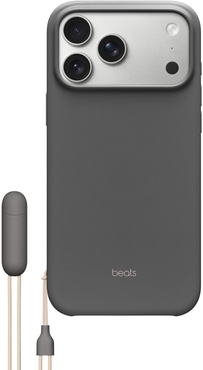 Apple Beats iPhone 17 Pro Kickstand Case with MagSafe and Camera Control - Granite Gray