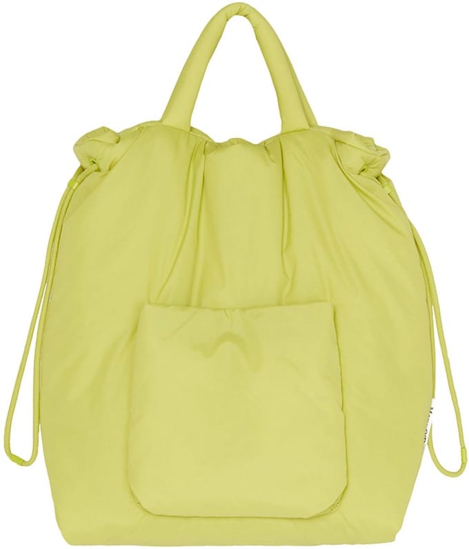Marc O'Polo Schoudertas Kaija Shopper Lime Green Lichtgroen