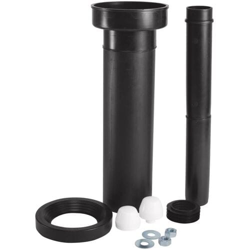 Mepa nextVIT drainage WC wall connection set DN 90 -36.5 cm 548015