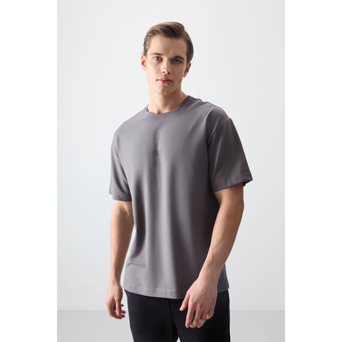 Oversized Geprinte Crew Neck T-shirt