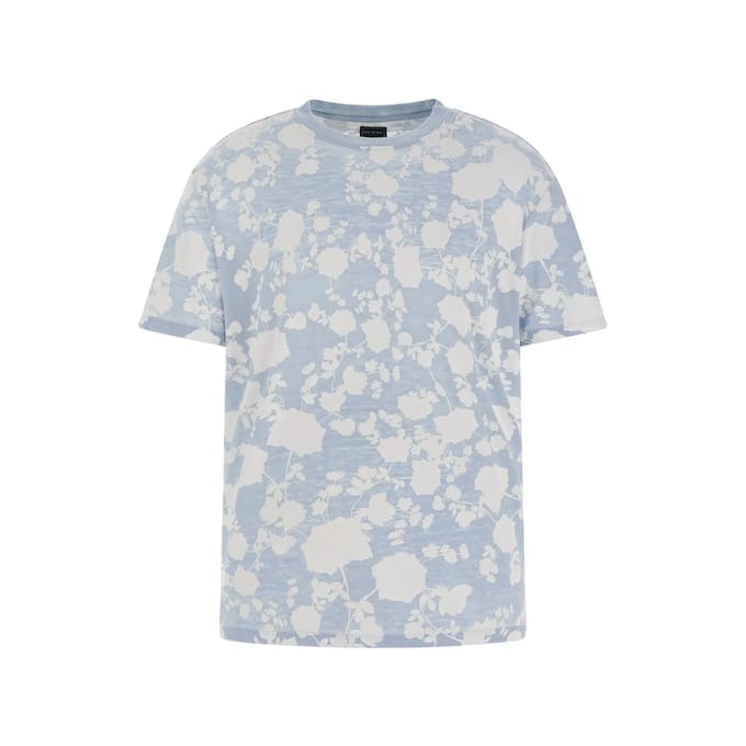 T-shirt Guess Floral Burnout