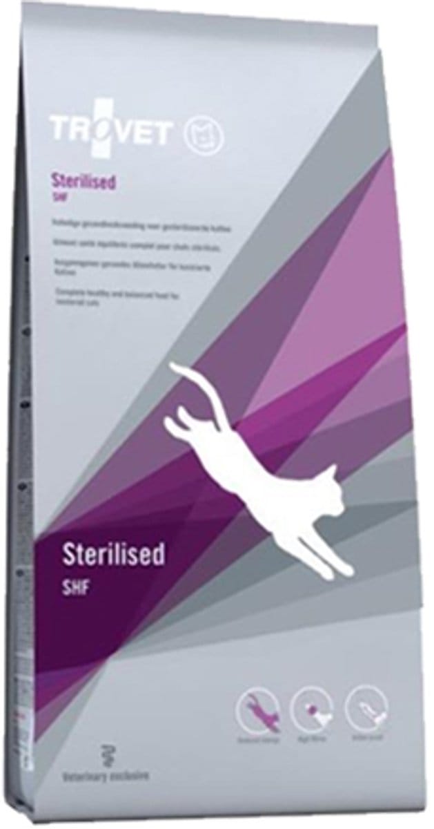 TROVET Sterilised SHF Kat - 10 kg