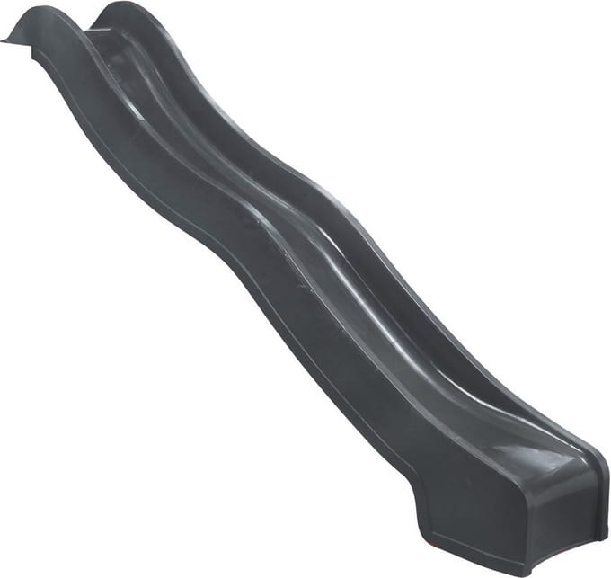 Losse B-Play glijbaan Platformhoogte 135 cm t/m 150 cm Antraciet Grijs