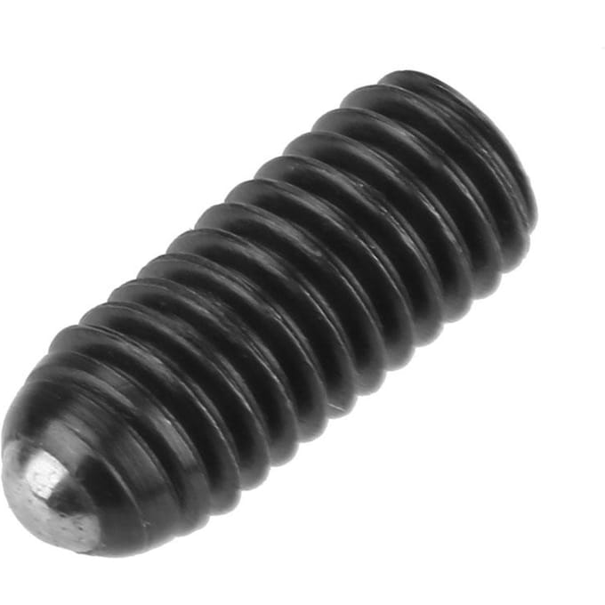 10 stuks M5 schroefdraad zeskant koolstofstalen kogelveerplunjers set (M5*12)
