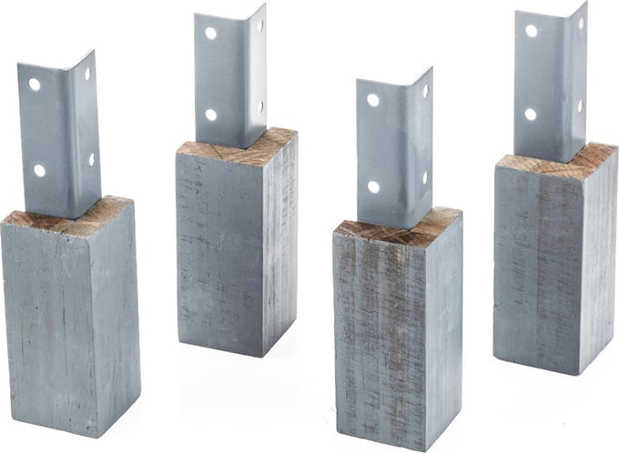 Evolar Opstelvoetjes Airco Omkasting Antraciet Wood