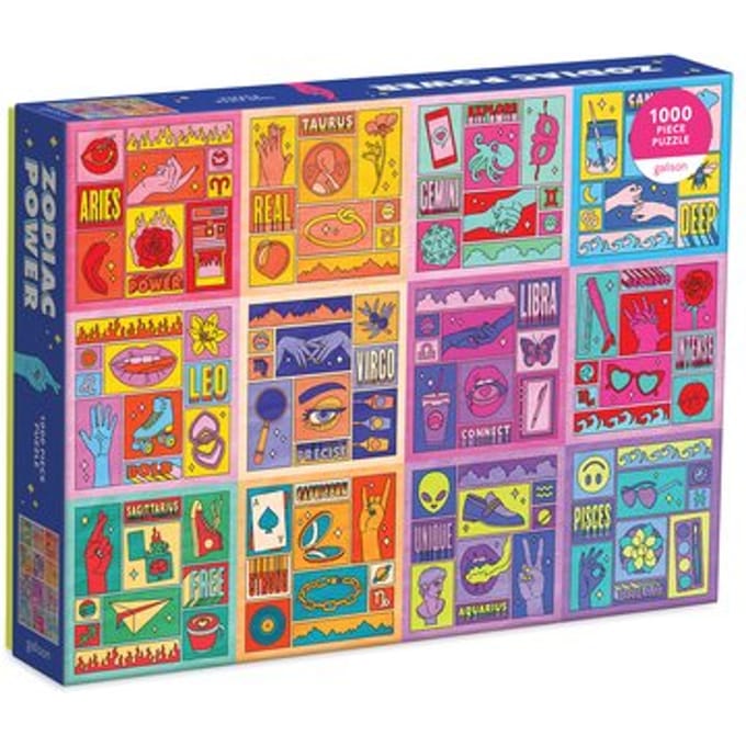Zodiac Power 1000 Piece Puzzle - Julie Seabrook Ream
