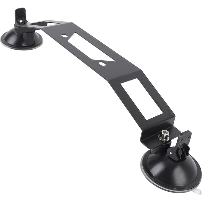 Satelliet Zuignap Auto Mount Aluminiumlegering Verstelbaar Weerbestendig Satelliet Installatiekit gray