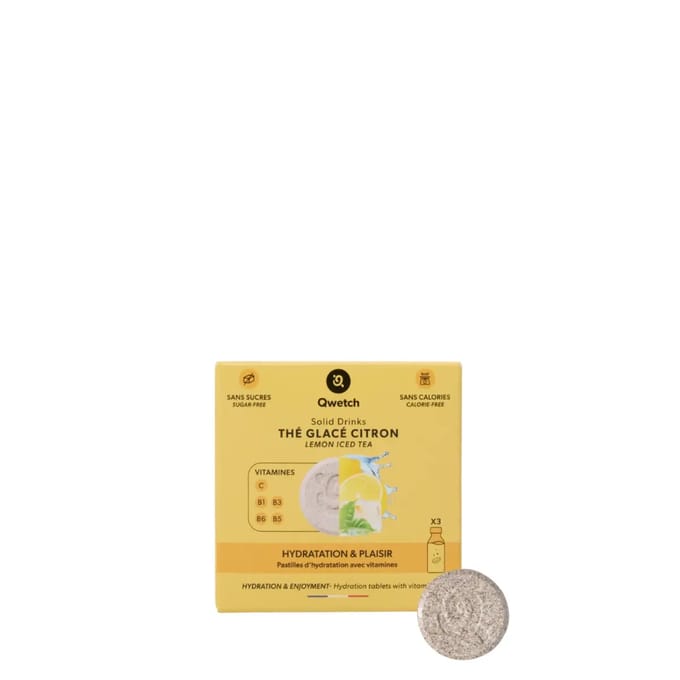 Pastille Hydratatie Ijsthee Citroen Qwetch (x3)