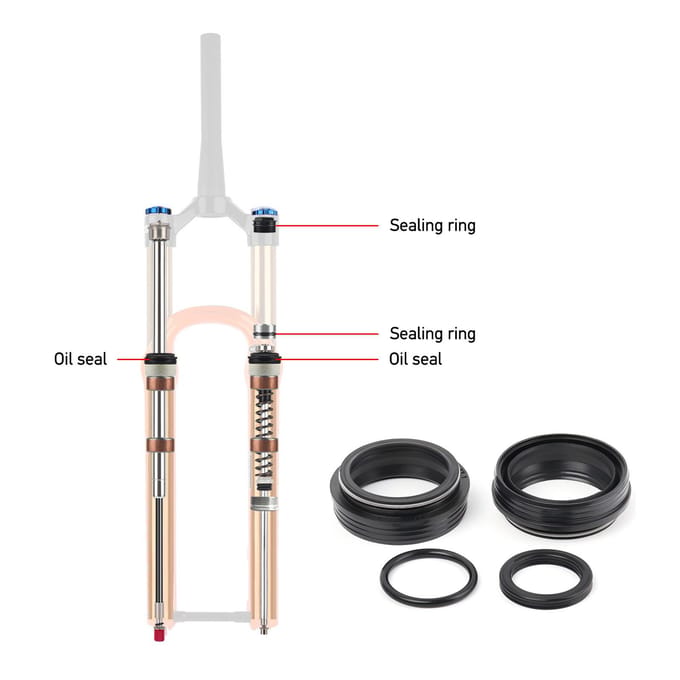 Spons Schuimringen / Bussen / Afdichtring O-ring Reisbegrenzer voor Fiets Vering Vork Service 32MM SL172