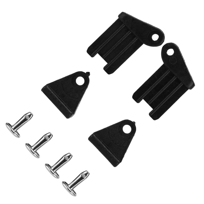 Kit de réparation de pare-soleil arrière de remplacement pour Série 5 7 525i 528i 530i 540i E39 E46 black