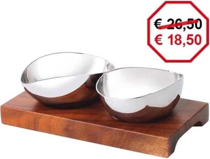 Serveerschaal Duodish - Emga 125222