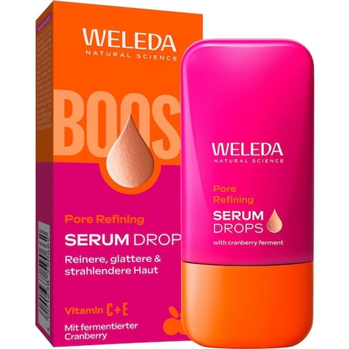WELEDA Intensive care Pore Refining Serum Drops Hyaluronzuur serum Dames 30 ml