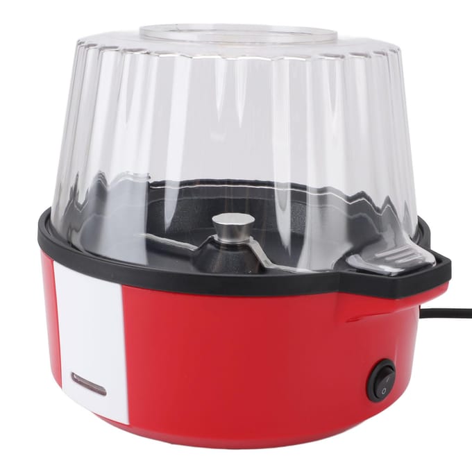 Popcornpopper 70g Grote Capaciteit Anti-aanbaklaag Gemakkelijk te Reinigen Snelle DIY Popcornmaker voor Thuisgebruik EU L gray