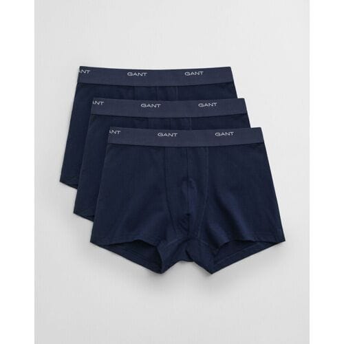 Gant Ondermode Core Trunk 3Pack Marine / male