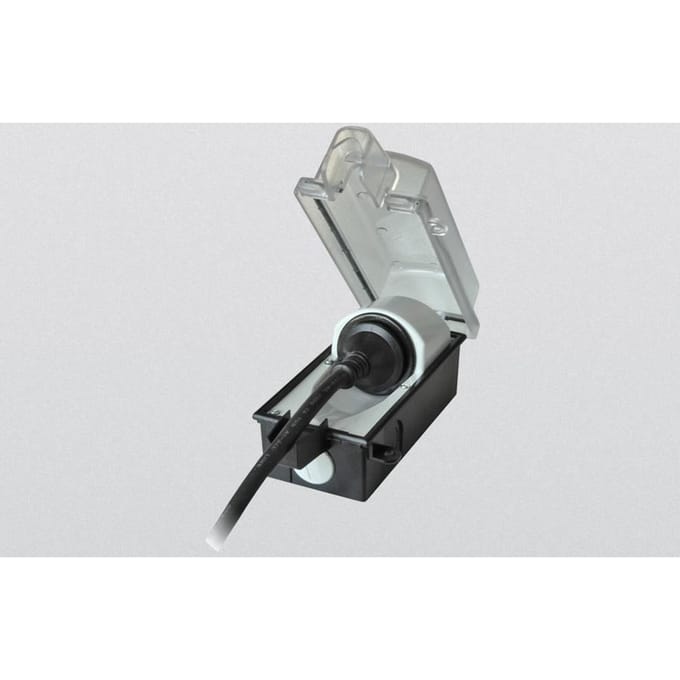 Vergrendelbaar stopcontact - WCD voor buiten - Geschikt voor platte stekker - IP44 - InterBar 9015-001.01