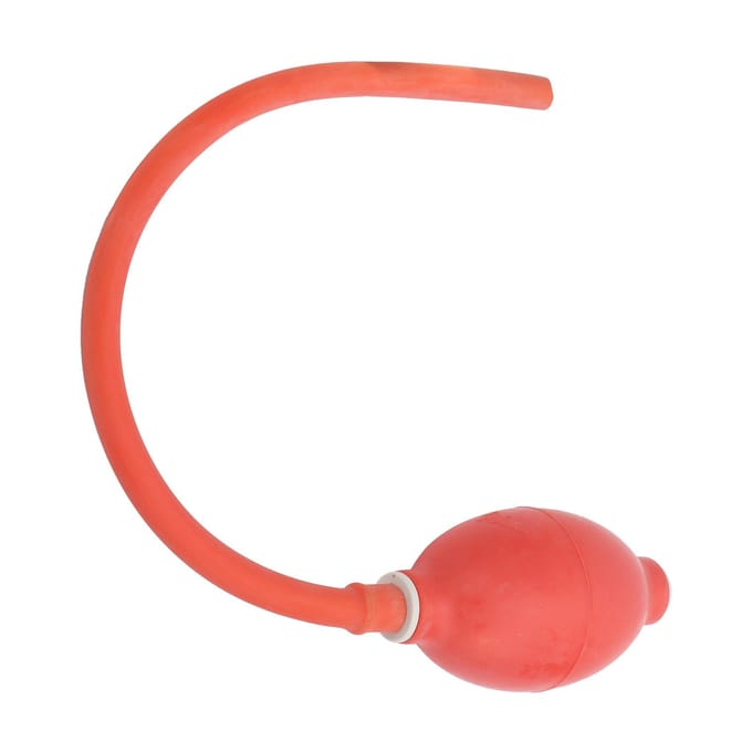 Rubber Knijpbol Spuitbal Explosie?Bewijs Onder Druk Gezette Laboratorium Rubber Bal red