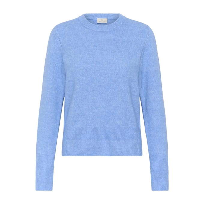 Kaffe KAniel Crew Neck Pullover Dames Trui - Provence Melange