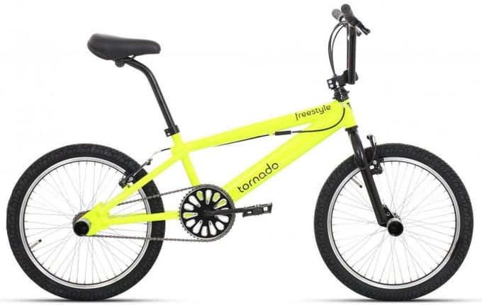 Tornado Freestyle - Fiets - Unisex;Unisex - Geel - 20