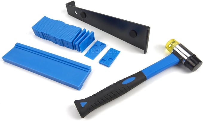 HBM 43-delige professionele vloerlegset compleet 88 x 35 x 6 mm