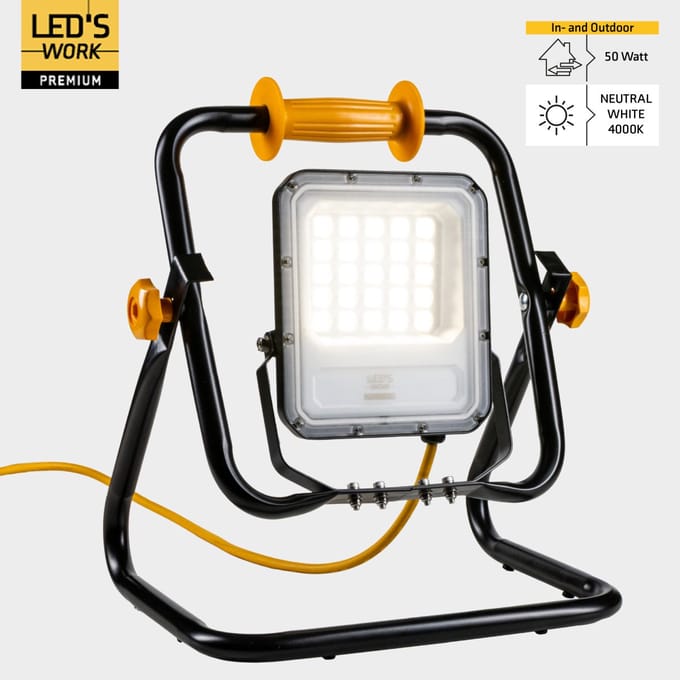 Professionele Bouwlamp Klasse II – 50W | 7000 lm | 4000K