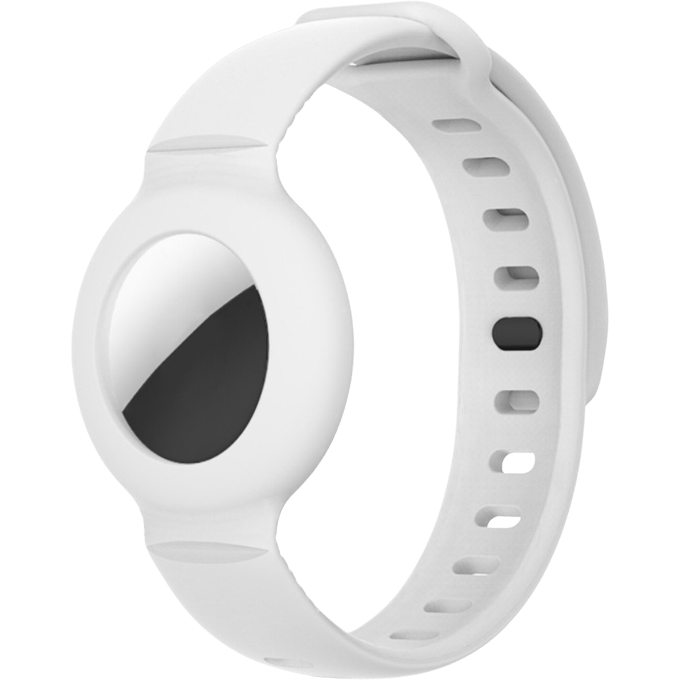 Mocaa AirTag Siliconen Armband Wit